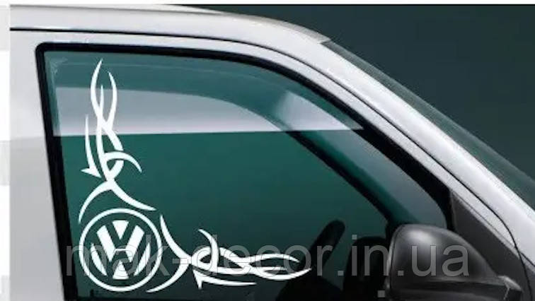 Вінілові наклейки на кути " Volkswagen " 25х30 см