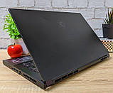 Крутий Потужний Ігровий ноутбук MSI GS66 Stealth 10SE 15.6" 144Hz i7 10750H RTX 2060 6GB 32GB 512GB SSD, фото 6