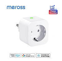 Умная WiFi розетка Meross MSS305 16A, SmartThings с учетом электроэнергии