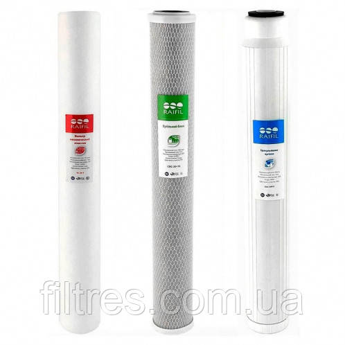 Комплект картриджів RAIFIL SLIM20 SC-GAC-CBC, фото 1