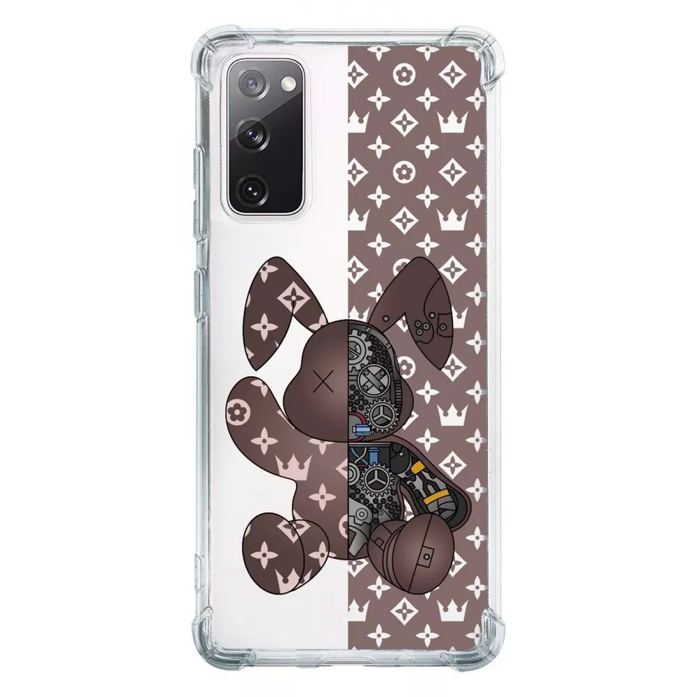 Чохол Love Brands Clear Case для телефона Oppo A96 силікон Louis Vuitton rabbit