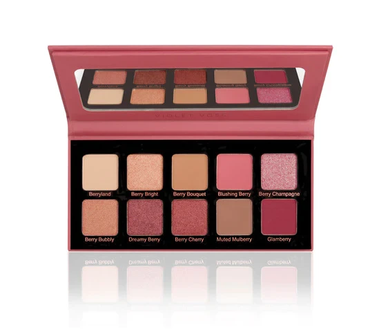Палетка тіней для повік Violet Voss Berries N' Cream Dreams Velvety Eye Shadows, фото 1