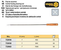 Шомпол чистки димоходов l=1 м Ø-7 мм VOREL-72960