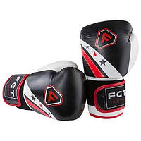 Боксерские перчатки FGT 3077 Let'sFight Flex 8oz Бело-черный