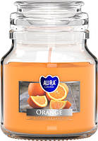 Свічка ароматизована Апельсин 10 см (71-63)