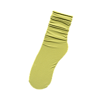 Носки однотонные без пятки тонкие нейлон 36-39 оливковый