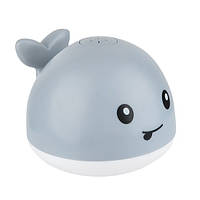 Игрушка для ванной RIAS Whales in the Bathtub Кит с фонтаном Grey MP, код: 8138099