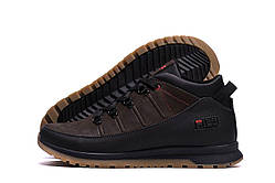 Чоловічі зимові шкіряні кросівки Fila Brown Classic, чоловічі зимові стильні кросівки, чоловіче взуття Філа