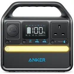 Зарядна станція Anker 521 PowerHouse Black 256Wh 200W (A1720)