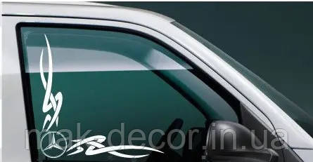 Вінілові наклейки на кути " Mercedes-Benz " 25х30 см