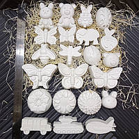 Гіпсові фігурки для розфарбування