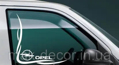 Вінілові наклейки на кути " Opel " 25х30 см