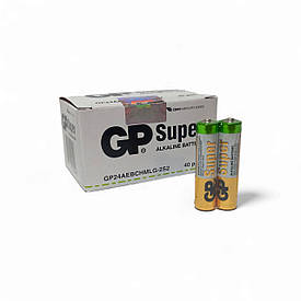 Батарейки міні пальчики GP Super Alkaline AAA LR03 1.5V лужні уп 40 штук (45652585)