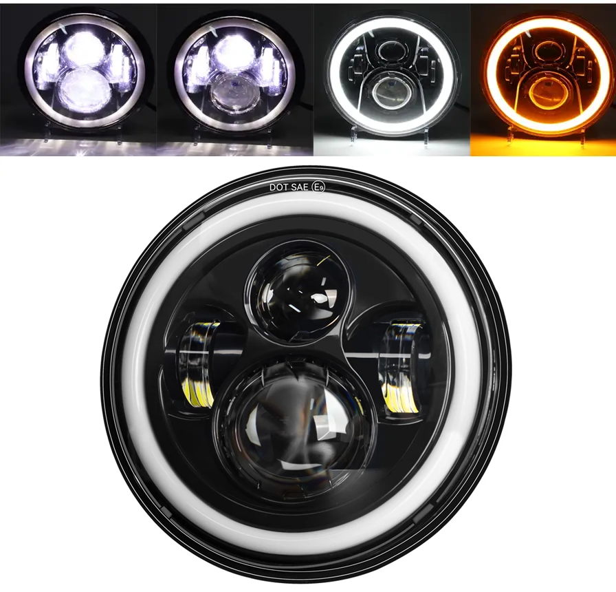 Протитуманна фара LED ПТФ з ДХО і поворотником, ВАЗ, Priora, Газель, Chevrolet, фото 1