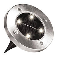 Уличный светильник на солнечной батарее RIAS Solar Disk Lights 5050 4 Led 5W (3sm_905780056) IB, код: 5528890