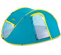 Палатка туристическая четырехместная Bestway 68087 Cool Mount Blue IP, код: 7709105