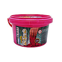 Креативное творчество "Кинетический песок "KidSand" KS-01-05, 600 гр (Розовый) Adore Креативна творчість