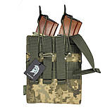 Підсумок РПК 7.62 / 5,45 під 4 магазини Підсумок РПК відкритий, фото 9