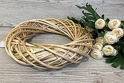Вінок з лози 40 см натуральний