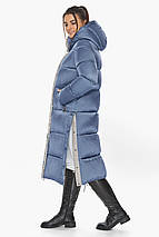 Жіноча лаконічна куртка кольоруреного модель 53570, фото 3