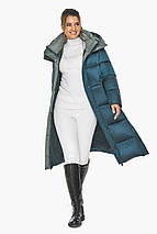Жіноча атлантична куртка з високим коміром модель 53570, фото 3