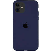 Silicone Case for iPhone 11 Dark-Blue/Темно-Синий