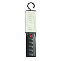 Фонарь аварийный RIAS ZJ-1258 70LED с магнитом и крючком Black (3_8109) ZZ, код: 8033158