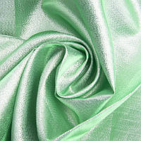 Ткань парча Диско зеленое яблоко (04-1417*017) TM IDEIA ш. 1,5