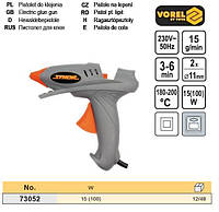 Пистолет клеевой 15-100 Вт Ø=11мм VOREL-73052