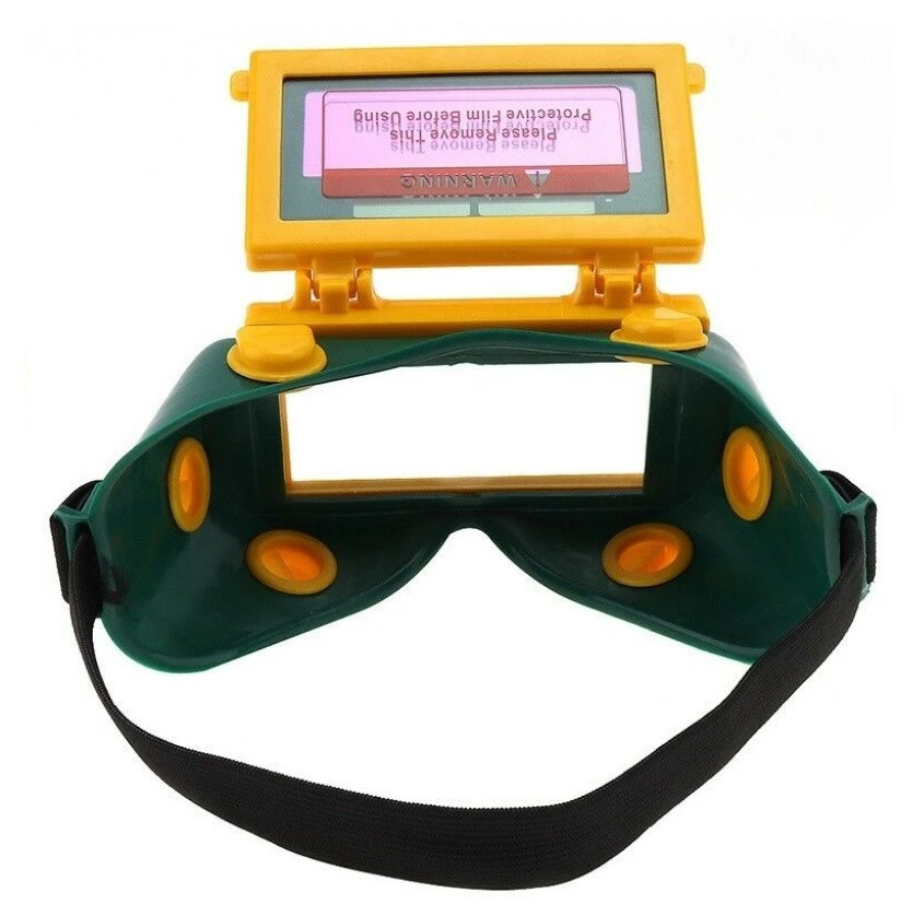 Защитные очки RIAS Welding Mask для сварки и резки металла Yellow-Green (3_01576) IS, код: 7918835 - фото 4 - id-p2071064401
