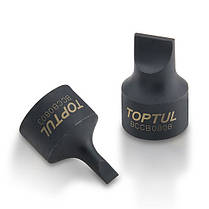 Набір торцевых головок 1/4" 4-13мм і біт з тріскачкою 27од TOPTUL GCAD2701, фото 6