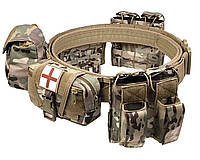 РПС мультикам MOLLE тактичний пояс з підсумками Yakeda