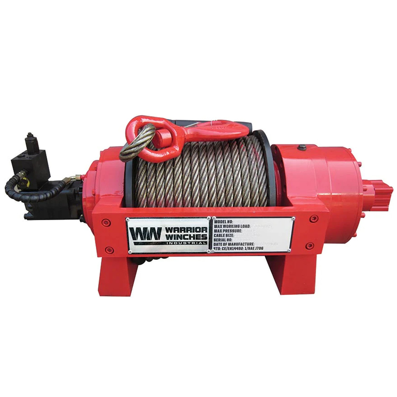 Промислова гідравлічна лебідка JP 10 Warrior Winches