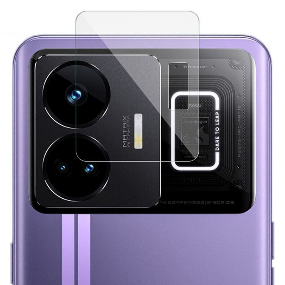 Захисне скло Tempered Glass на задню камеру для Realme GT3 / GT Neo 5, Transparent, фото 1