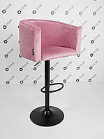Візажний стілець Vanilla Хокер для бровиста високий табурет барний для візажиста високий візажне крісло VM40
