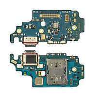 DC Разъём зарядки для Samsung G998 Galaxy S21 Ultra на плате с микрофоном и компонентами Original