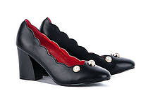 Туфли женские черные на каблуке размер 36,37,39