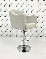 Візажний стілець LORD Хокер для бровиста барний високий табурет для візажиста високе візажне крісло VM42