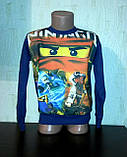 Джемпер для хлопчика Ніндзяго, кіндзя Ninjago, Нінзяго 104-110, фото 3