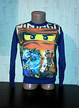 Джемпер для хлопчика Ніндзяго, кіндзя Ninjago, Нінзяго 104-110, фото 4