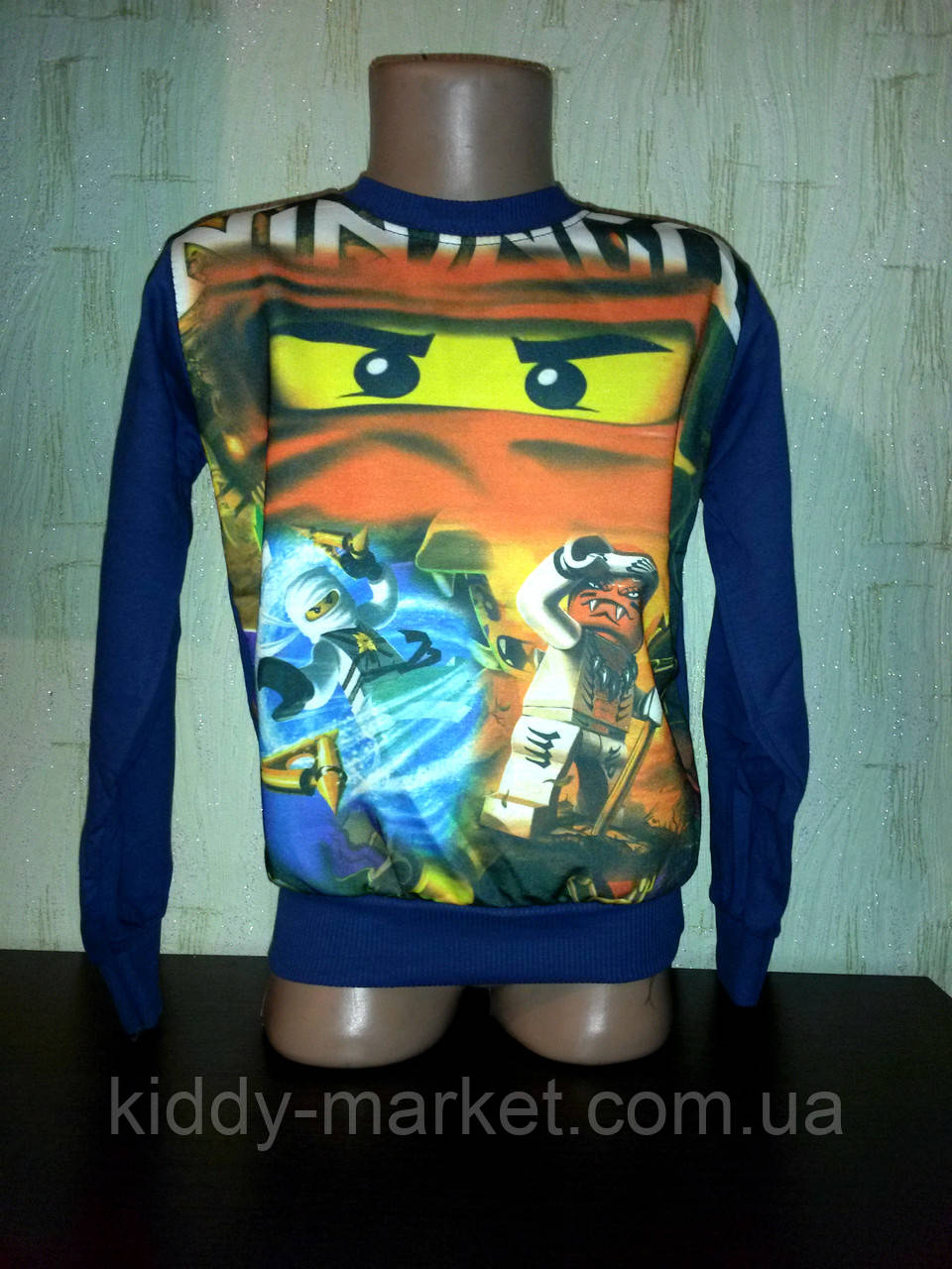 Джемпер для хлопчика Ніндзяго, кіндзя Ninjago, Нінзяго 104-110