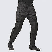 Тактические штаны RIPSTOP UATAC Gen 5.4 Black с наколенниками