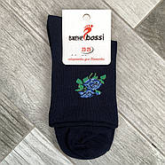 Шкарпетки жіночі без гумки демісезонні бавовна ВженеBOSSі, розмір 23-25, асорті, 10850, фото 3