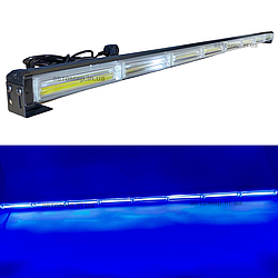 Автомобільний Led ДХО стробоскоп синього кольору 12-24 вольт 116 см