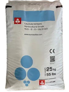 Нітрат кальцію (calcium nitrate) EUROSOLIDS, 25 кг, фото 1