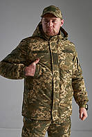 Тактическая зимняя куртка пиксель"Tactical WinterGuard Pro-X" 50/4 размер. 48/4
