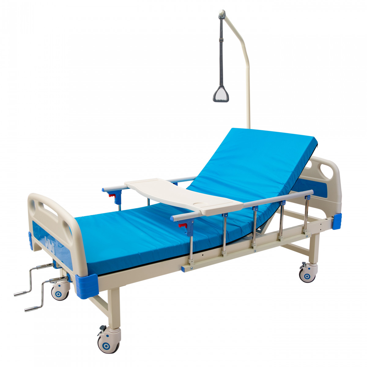 Медичне ліжко 4-секційне MED1-C09 для лікарні, клініки, дому. Функціональне ліжко для інвалідів