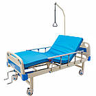 Медичне ліжко 4-секційне MED1-C09 для лікарні, клініки, дому. Функціональне ліжко для інвалідів, фото 2