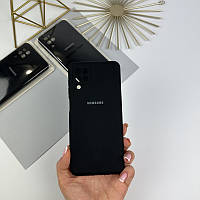 Силиконовый чехол на Samsung Galaxy A12 Black (18)