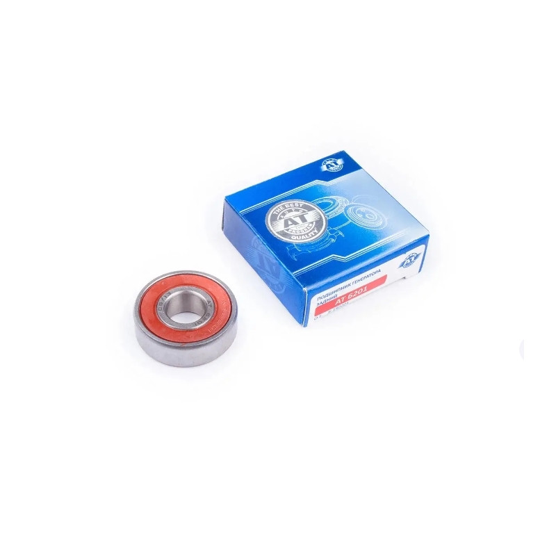 Подшипник генератора ВАЗ 2101 6201 передний маленький (пр-во АТ) AT ...